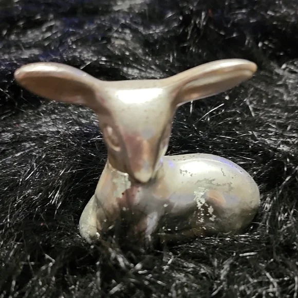 VINTAGE Silver Fawn AVON EMPTY DECANTER. - Picture 1 of 4